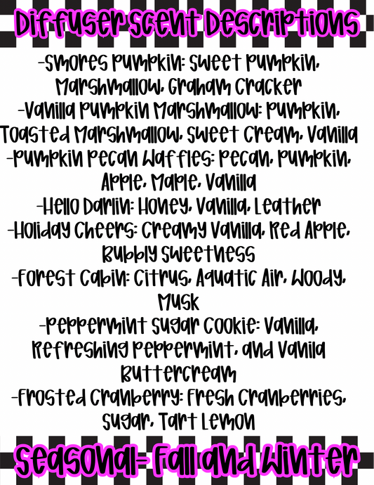 Hanging Car Diffusers