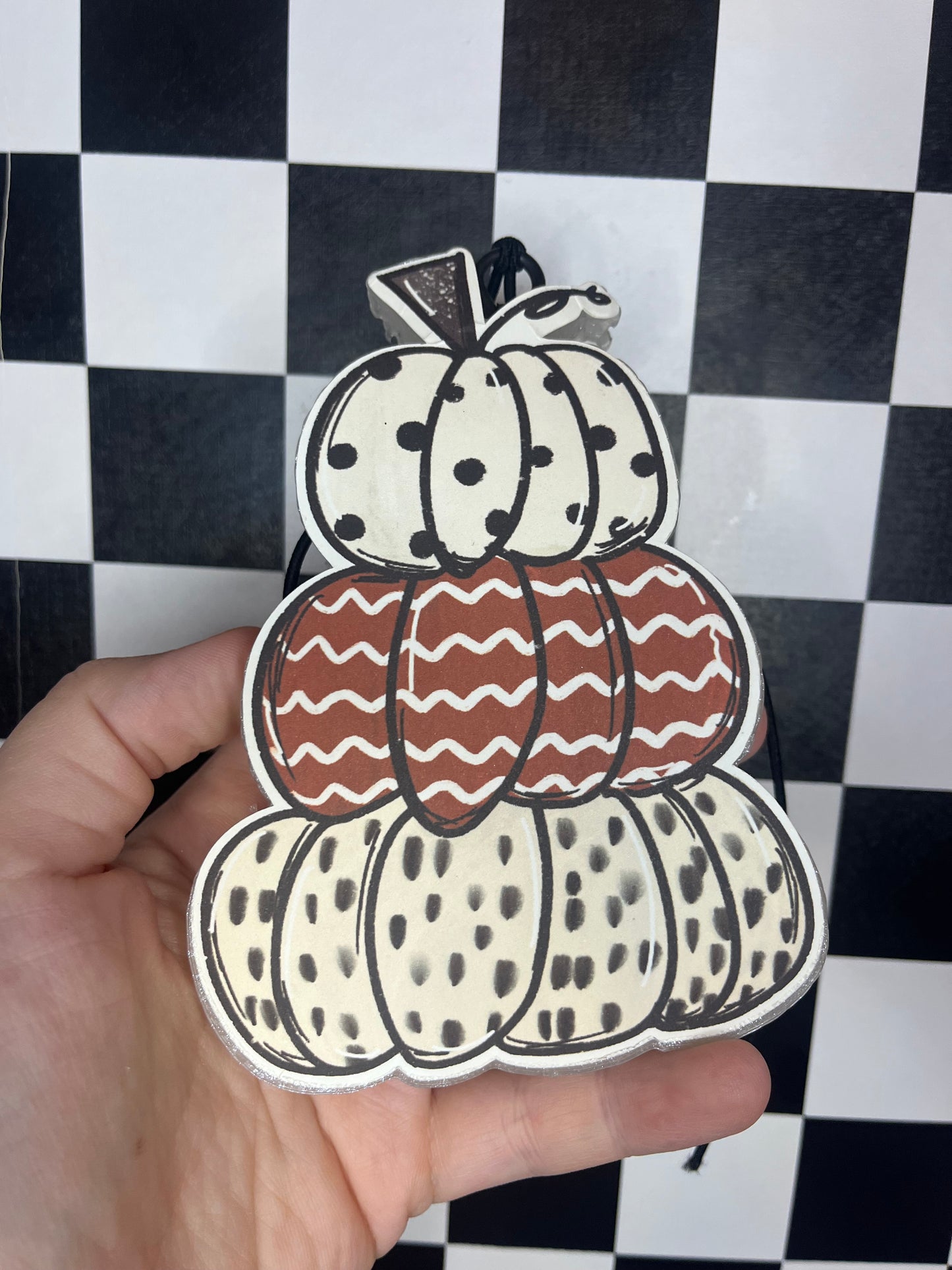 MAHOGANY TEAKWOOD (Pumpkin Stack)