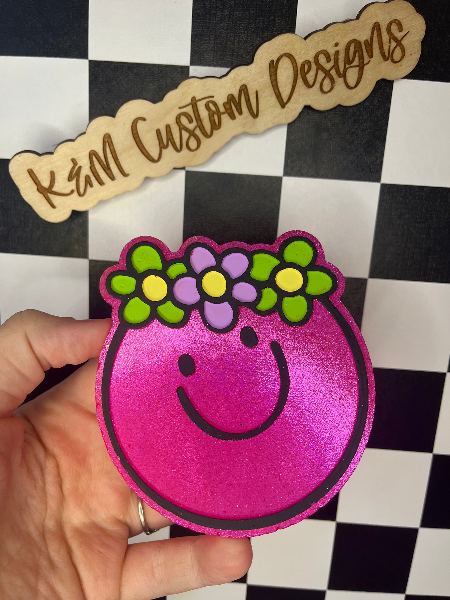 APPLE MANGO TANGO (Floral Smiley)
