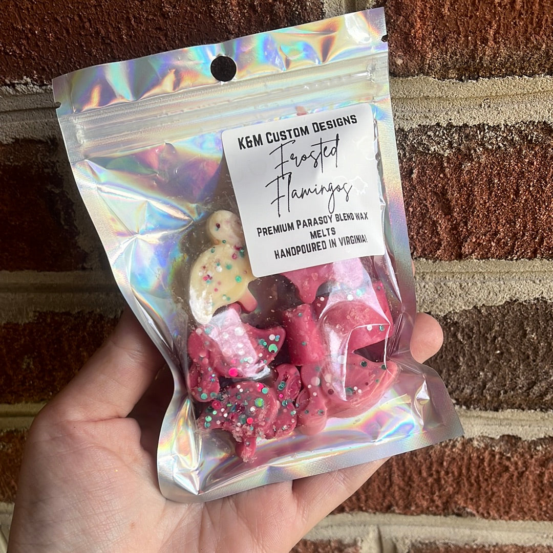 Frosted Flamingos Wax Melts