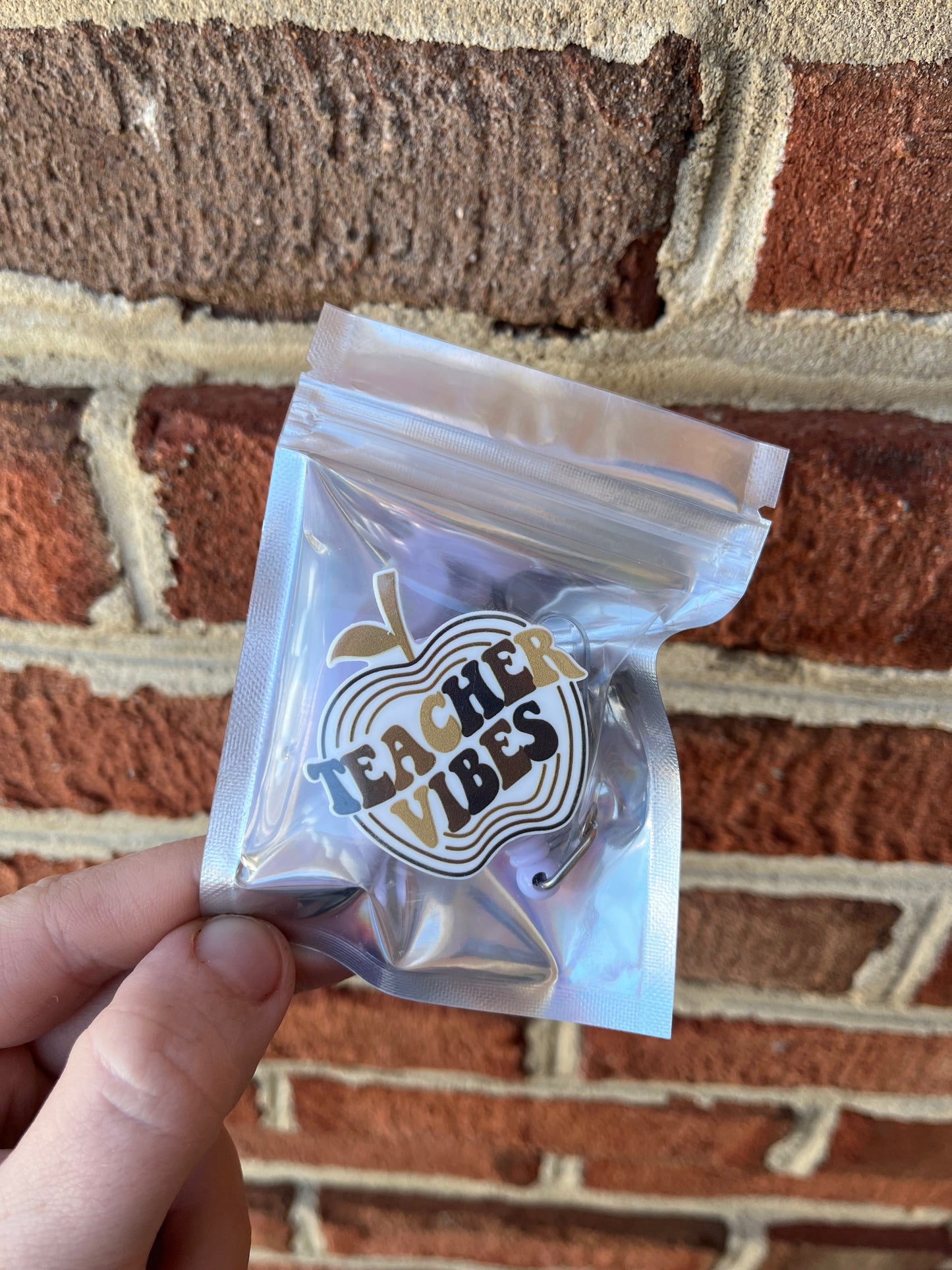 Teacher Vibes Badge Reel
