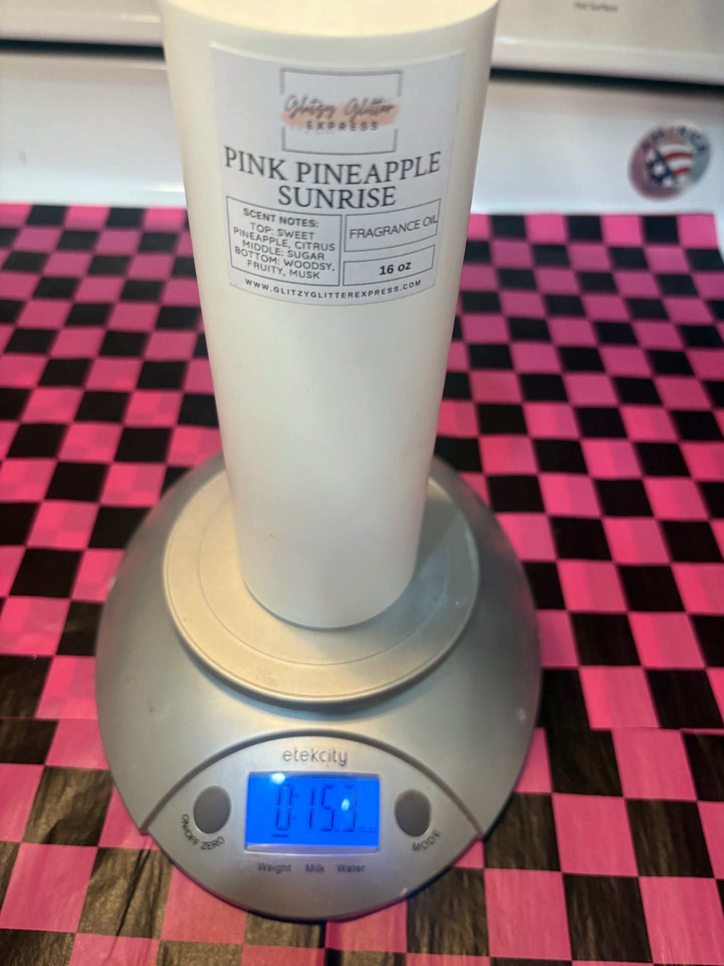 Pink Pineapple Sunrise