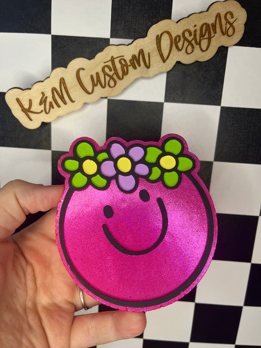APPLE MANGO TANGO (Floral Smiley)