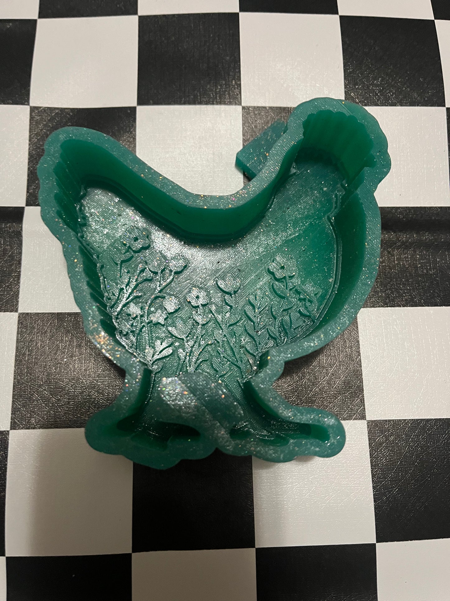 Floral Chicken- mold!