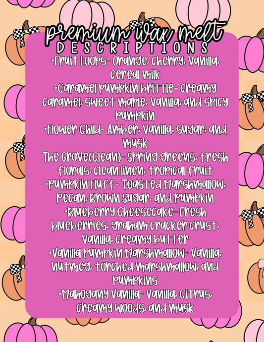 Premium Wax Melts